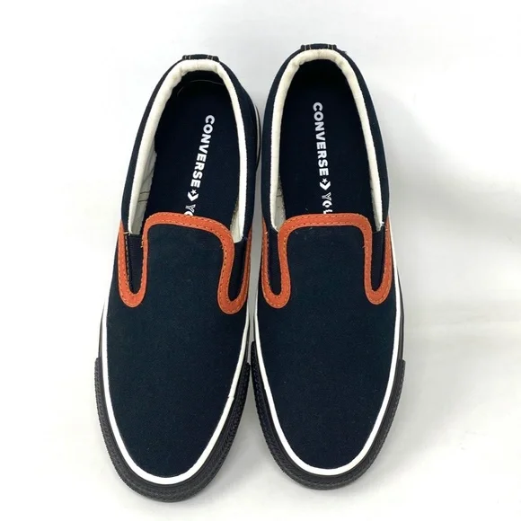 Converse Ctas Slip On Low Top Canvas Black Women Sneakers Custom 171852C-BLKORG - Picture 7 of 10
